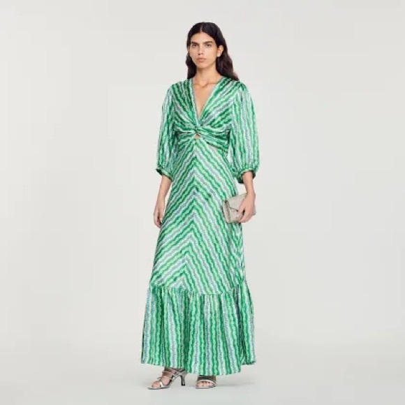 Sandro floral maxi dress - Picture 1 of 4